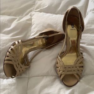 Women’s Bakers High Heal, Nude, Size 7